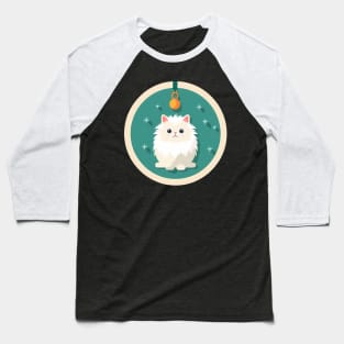 Persian Cat Xmas  Ornament, Love Cats Baseball T-Shirt